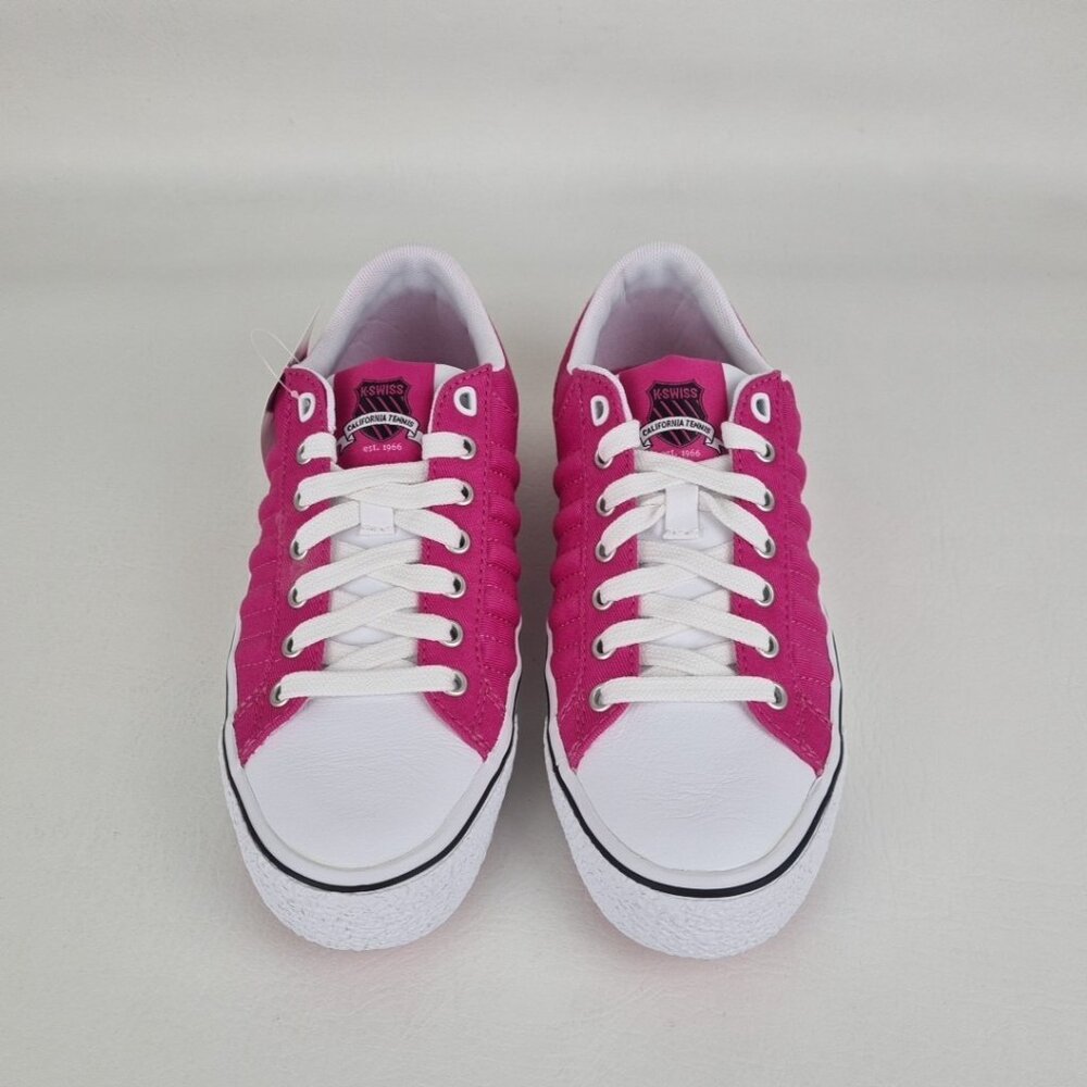 K-Swiss Adcourt CVS-L VNZ Training Sport Fuchsis Womens Shoes - Picture 4 of 8